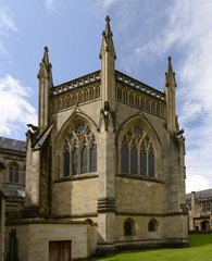 Fototapeta na wymiar Cathedral detail, Wells