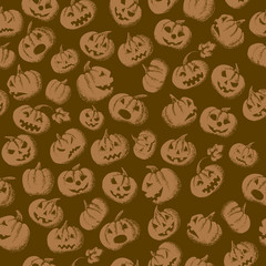 Halloween seamless background