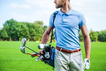 Deurstickers Golf is a style of living. © gstockstudio