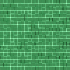 Background with green cubes. Raster