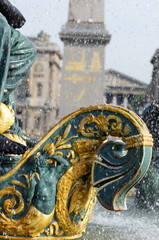 Fontaine - Place de la concorde Paris