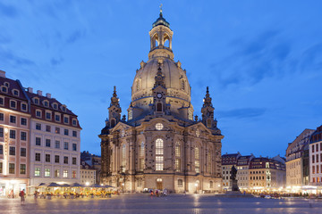 Fototapeta na wymiar Dresden - Germany - Dawn