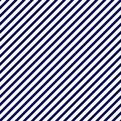 Navy Blue and White Striped Pattern Repeat Background