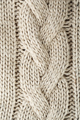 Knitting texture, close up