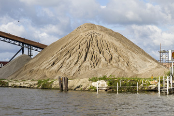 Mining Dirt Pile
