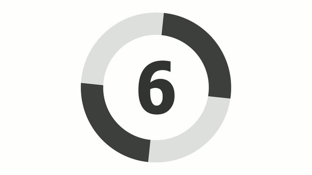 countdown 10s - seamless loop