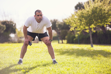 Exercising and listening music
