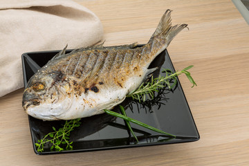 Grilled dorado
