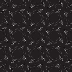 seamless bird pattern
