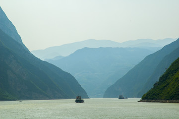 Three gorges, Yangtze river - 70814380