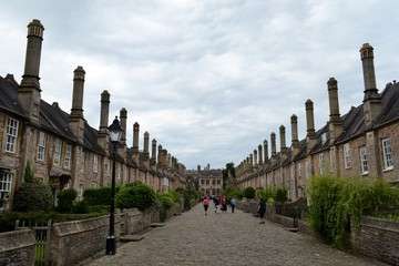 Architecture from Wells and blue sky
