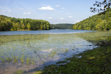 Obraz na płótnie Canvas Reservoir in Beaver County Pennsylvania