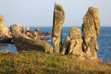Strange shaped rocks