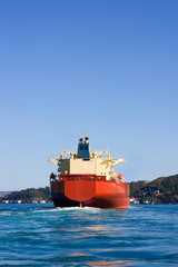 Fototapeta premium Cargo ship
