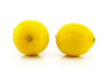 lemon isolated on white background