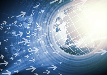 High tech background