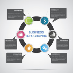 Circle Infographics .