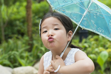little asian girl