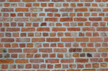 Obraz premium old red brick nearly one hundred years
