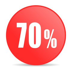 70 percent web icon