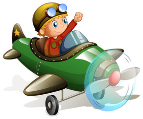 Plane and pilot © blueringmedia