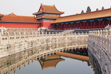 Obraz premium Forbidden City in Beijing, China.