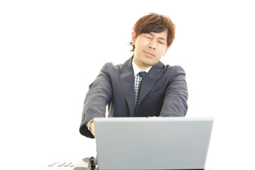 疲れたビジネスマン