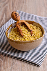 Pasta in the shape of a star