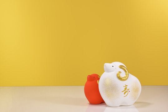羊の置物