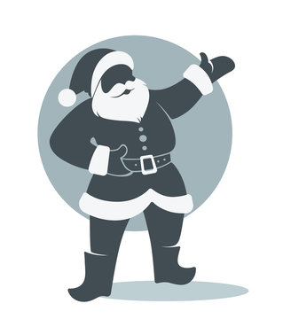 recommend clip art: Santa Claus Vector silhouette