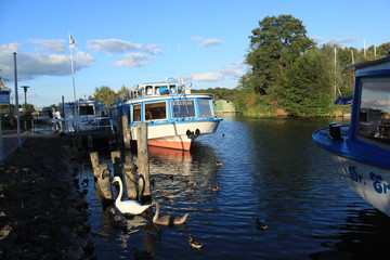 An der Eldepromenade in Plau am See