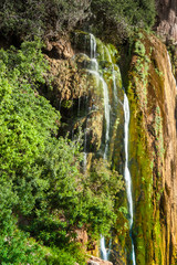 Fototapeta na wymiar Imouzzer Waterfall near Agadir, Morocco