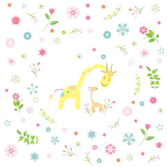 greeting card,cute background
