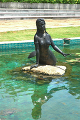 statues mermaid