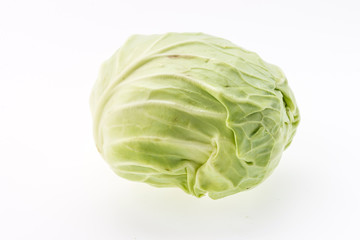 Obraz premium Cabbage isolated on white