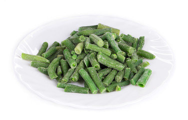 Frozen french beans.