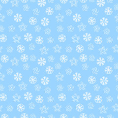 background of snowflakes