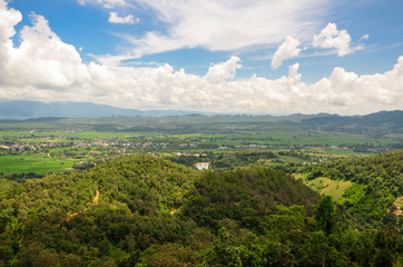 Fototapeta na wymiar nature view in Chiang Rai,Thailand