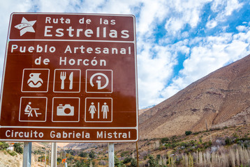 Street Sign in Chile