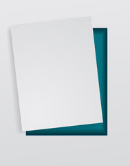 paper sheet blank abstract background