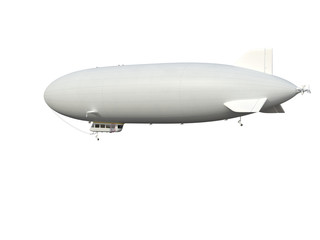 Fototapeta na wymiar Illustrate of a airship