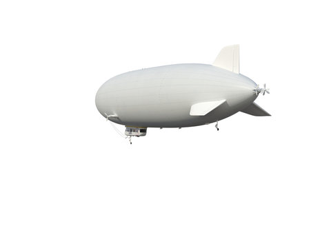 Illustrate of a airship