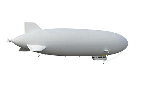 Illustrate of a airship