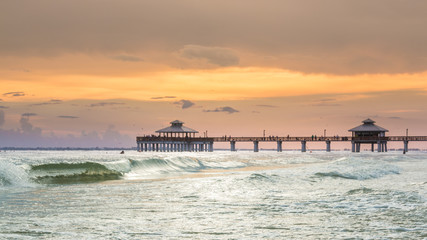 Sunset on Fort Myers Beach
