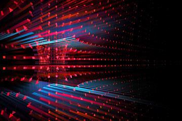 Obraz premium Abstract futuristic background
