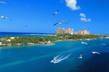 Naklejka premium Atlantis in Bahamas