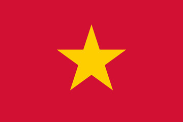 National flag of Vietnam - 70837197