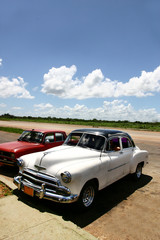 Obraz na płótnie Canvas vintage cuban car