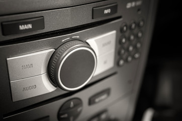 Fototapeta premium Car panel