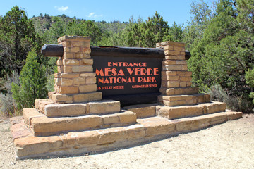 Mesa Verde National Park - Entrance